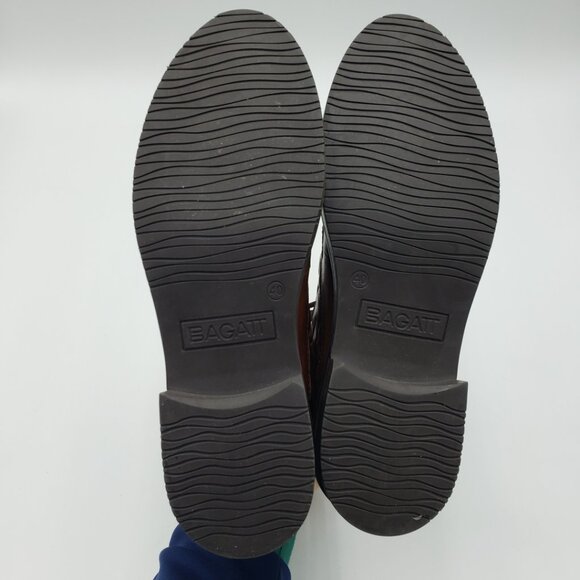 Bagatt Zina Lace Up Quilted Ankle Boots 9 Womens Zipper Leather Cognac Brown - Picture 9 of 10